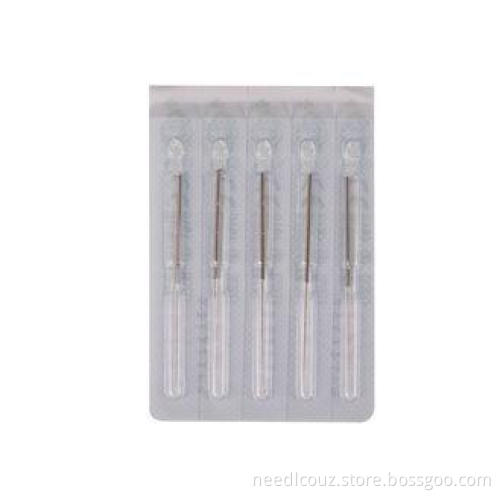 Health center Sterile Stainless Steel Disposable Acupunctur